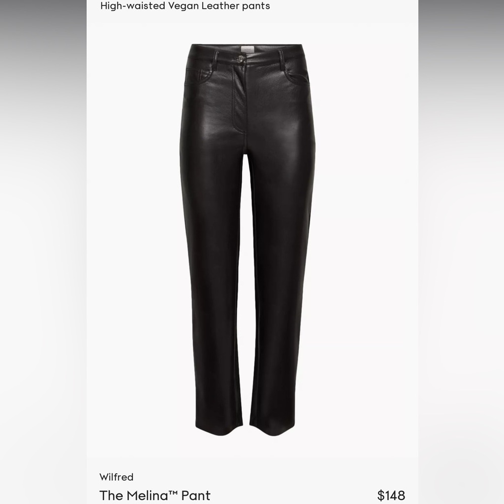 Aritiza Melina Pants in Black - LIKE NEW